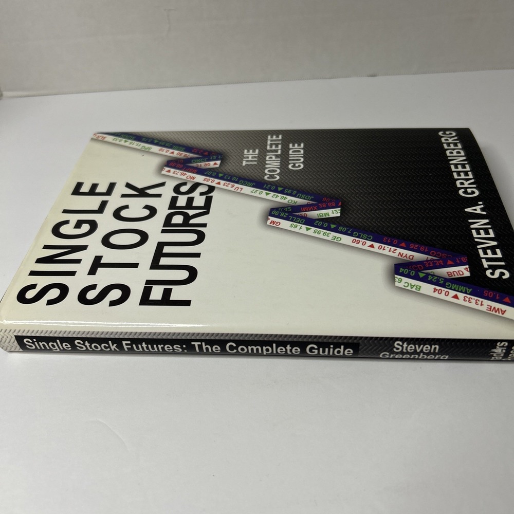 The Complete Guide to Single Stock Futures Greenberg RARE - Picture 2 of 10